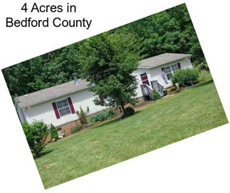 4 Acres in Bedford County