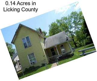 0.14 Acres in Licking County