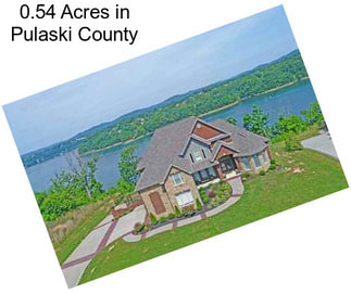 0.54 Acres in Pulaski County