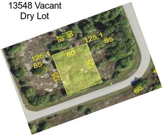 13548 Vacant Dry Lot