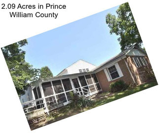 2.09 Acres in Prince William County