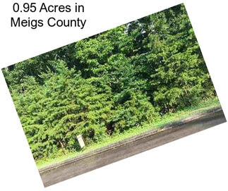 0.95 Acres in Meigs County