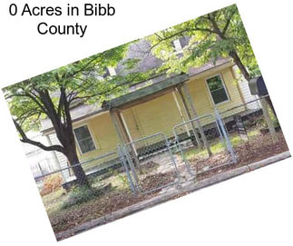 0 Acres in Bibb County