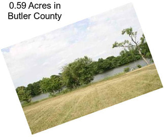 0.59 Acres in Butler County