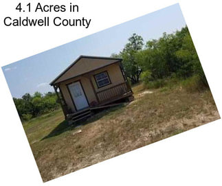 4.1 Acres in Caldwell County