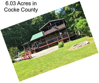 6.03 Acres in Cocke County