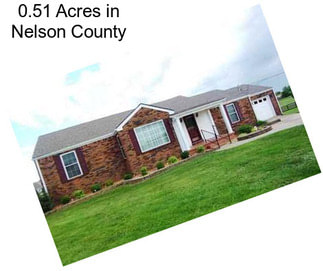 0.51 Acres in Nelson County