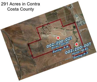 291 Acres in Contra Costa County