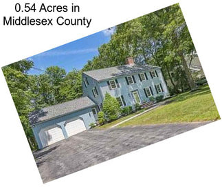 0.54 Acres in Middlesex County