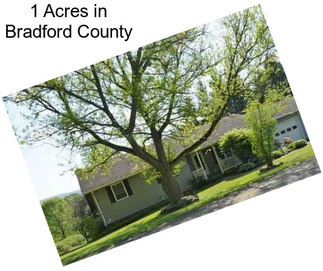 1 Acres in Bradford County