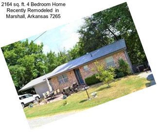 2164 sq. ft. 4 Bedroom Home Recently Remodeled  in  Marshall, Arkansas 7265