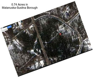 0.74 Acres in Matanuska-Susitna Borough