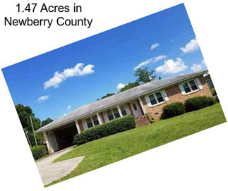 1.47 Acres in Newberry County