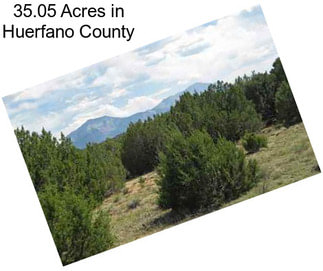 35.05 Acres in Huerfano County