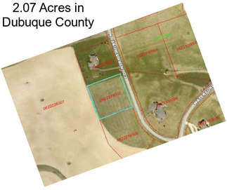 2.07 Acres in Dubuque County