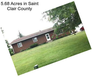5.68 Acres in Saint Clair County