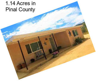1.14 Acres in Pinal County