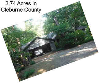 3.74 Acres in Cleburne County