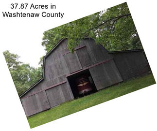 37.87 Acres in Washtenaw County