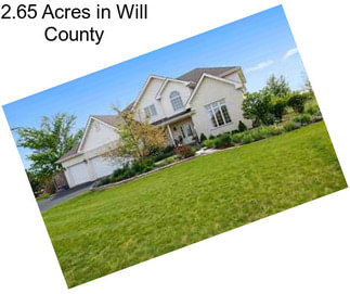 2.65 Acres in Will County