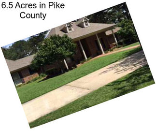 6.5 Acres in Pike County