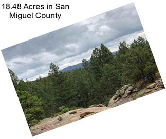 18.48 Acres in San Miguel County