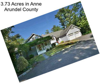 3.73 Acres in Anne Arundel County