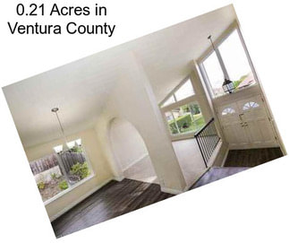 0.21 Acres in Ventura County