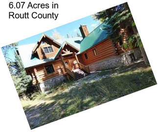 6.07 Acres in Routt County