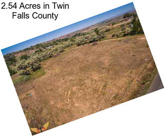 2.54 Acres in Twin Falls County