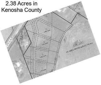 2.38 Acres in Kenosha County