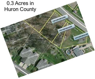 0.3 Acres in Huron County