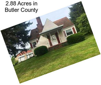 2.88 Acres in Butler County