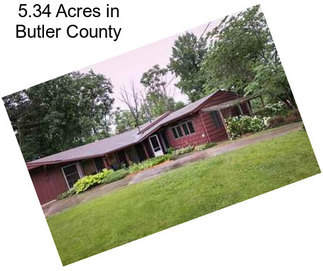 5.34 Acres in Butler County