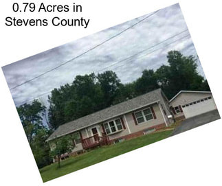 0.79 Acres in Stevens County