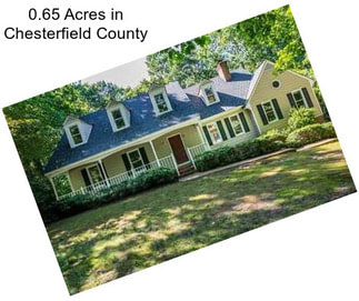 0.65 Acres in Chesterfield County