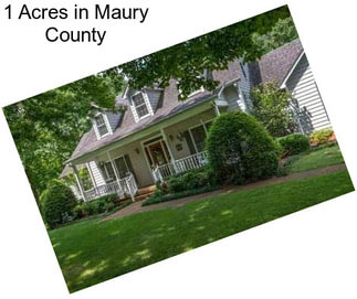 1 Acres in Maury County