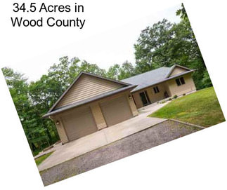 34.5 Acres in Wood County