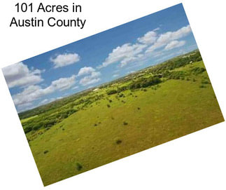 101 Acres in Austin County