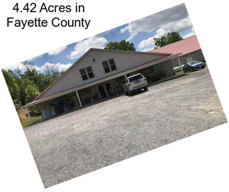 4.42 Acres in Fayette County