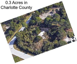 0.3 Acres in Charlotte County