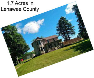 1.7 Acres in Lenawee County