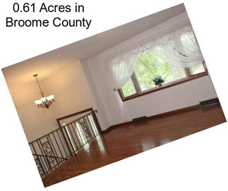 0.61 Acres in Broome County