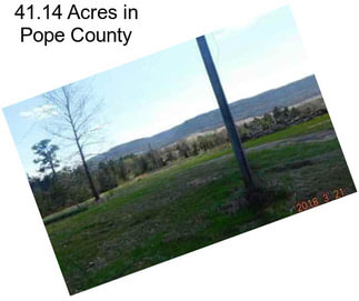 41.14 Acres in Pope County
