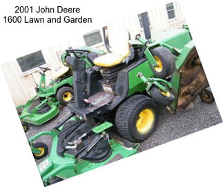 2001 John Deere 1600 Lawn and Garden