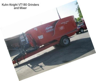 Kuhn Knight VT180 Grinders and Mixer