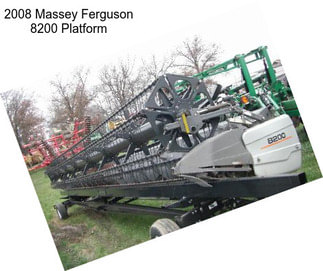 2008 Massey Ferguson 8200 Platform