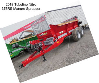 2018 Tubeline Nitro 375RS Manure Spreader