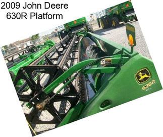 2009 John Deere 630R Platform