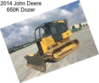 2014 John Deere 650K Dozer